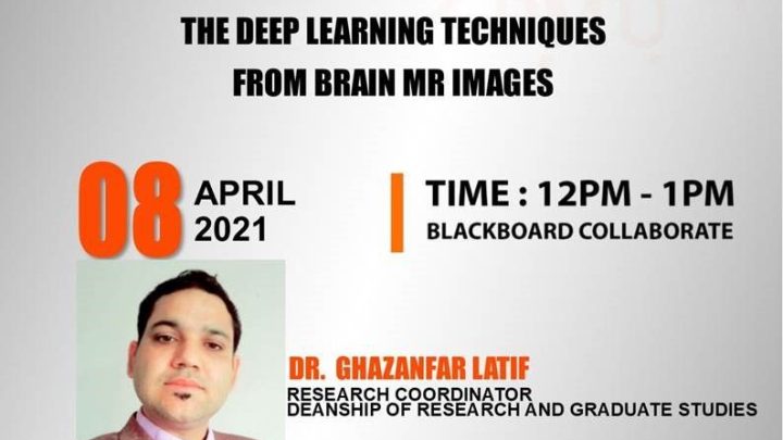 Research webinar: glioma tumour classification from brain MR images using deep learning