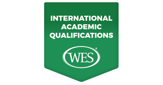 WES-verified international academic qualifications