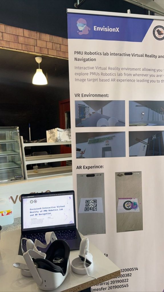 Students build a virtual tour of PMU’s Robotics Lab