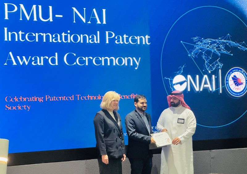 NAI International Patent Award Ceremony at Prince Mohammad Bin Fahd University