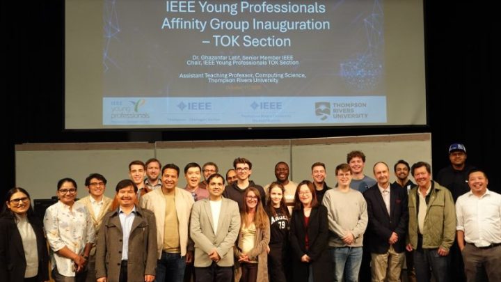 IEEE Young Professionals Affinity Group inaugurated for the Thompson Okanagan Section