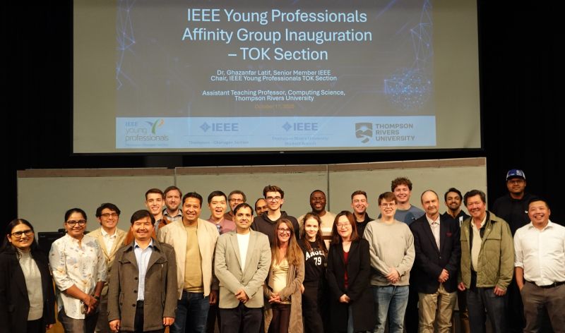 IEEE Young Professionals Affinity Group inaugurated for the Thompson Okanagan Section