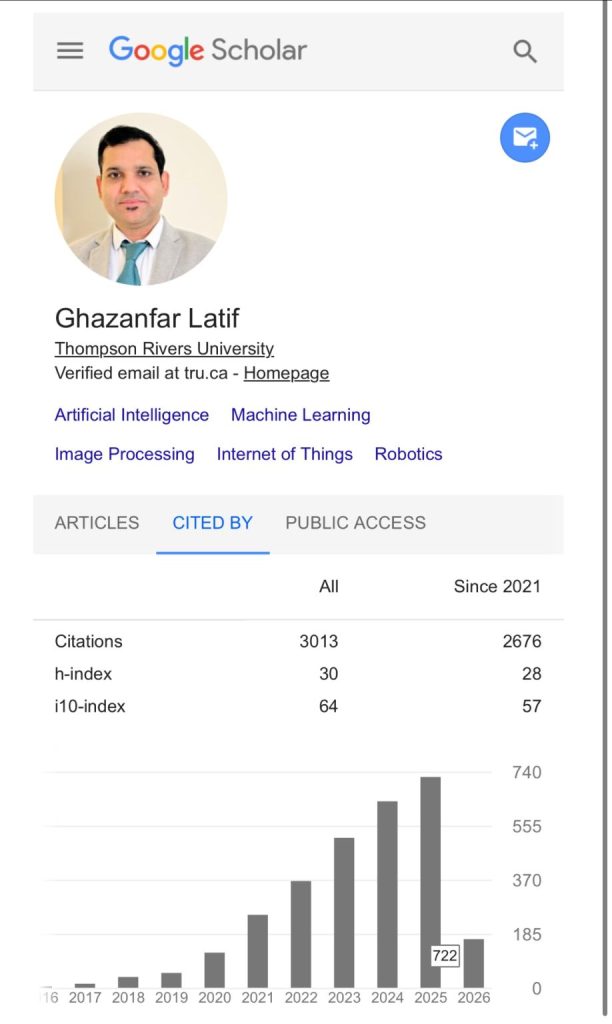 Google Scholar milestone: 3,000+ citations, h-index 30 and i10-index 64